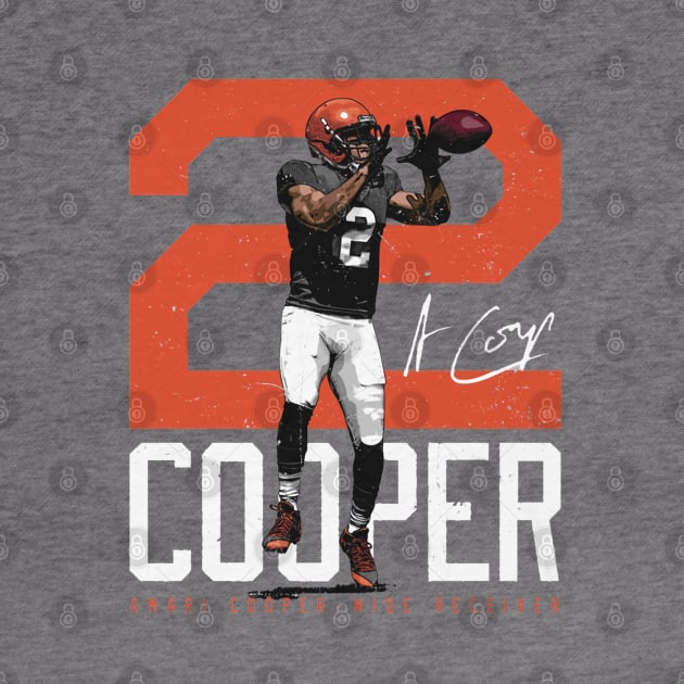 Amari Cooper Cleveland Bold Number by Chunta_Design